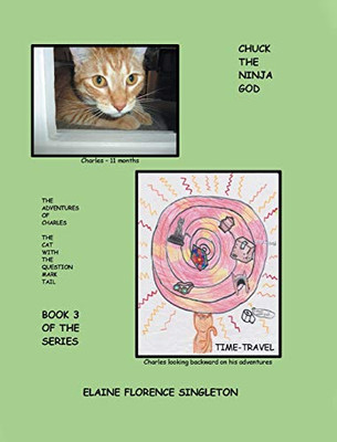 Chuck The Ninja GOD: The Adventures Of Charles The Cat With The Question Mark Tail (3) - Hardcover