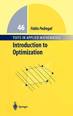 Introduction to Optimization (Texts in Applied Mathematics)