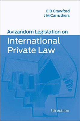Avizandum Legislation on International Private Law (Avizandum Statutes)