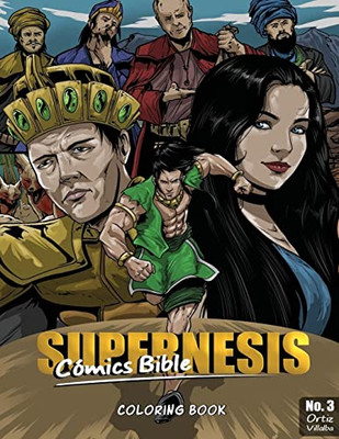 Supernesis Comics Bible: Volume 3 Coloring Book