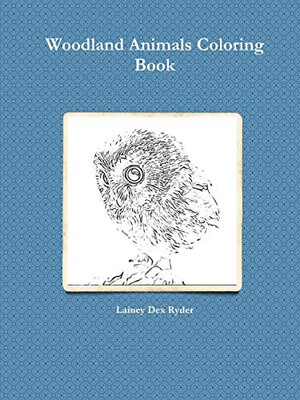 Woodland Animals Coloring Book