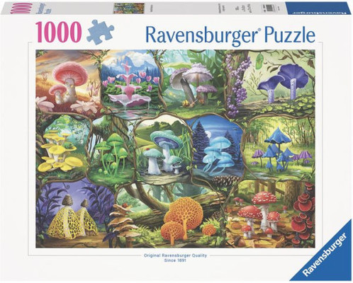 Beautiful Mushrooms 1000 PC Puzzle