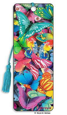 Royce 3D Bookmark - Butterfly Magic