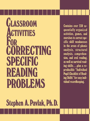 Classroom Activities for Correcting Specific Reading Problems