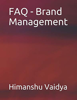 FAQ - Brand Management