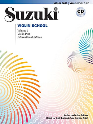 Suzuki Violin School (Asian Edition), Vol 1: Violin Part (Book & CD) (Suzuki Violin School, Vol 1)