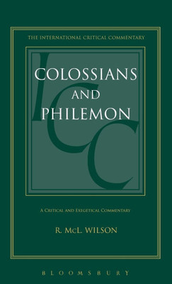 Colossians and Philemon (ICC)