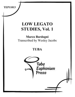 Low Legato Etudes for Tuba (volume 1)