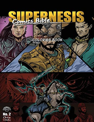 Supernesis Comics Bible: Volume 2 Coloring Book