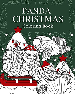 Panda Christmas Coloring Book