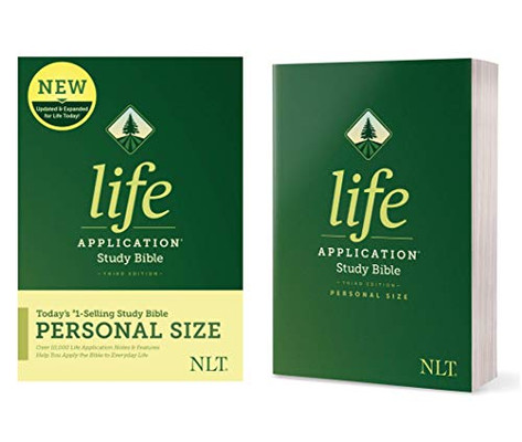 Tyndale NLT Life Application Study Bible, Third Edition, Personal Size (Softcover)  New Living Translation Bible, Personal Sized Study Bible to Carry with you Every Day