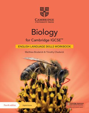 Biology for Cambridge Igcse(tm) English Language Skills Workbook with Digital Access (2 Years) [With Access Code]