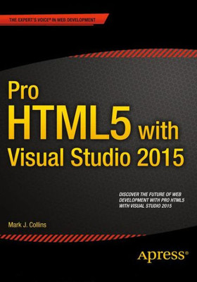 Pro HTML5 with Visual Studio 2015