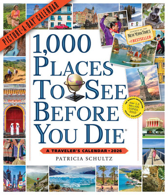 1,000 Places to See Before You Die Picture-A-Day(r) Wall Calendar 2026: A Traveler's Calendar