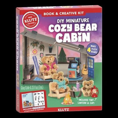 DIY Miniature Cozy Bear Cabin