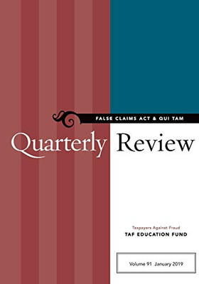 False Claims Act & Qui Tam Quarterly Review