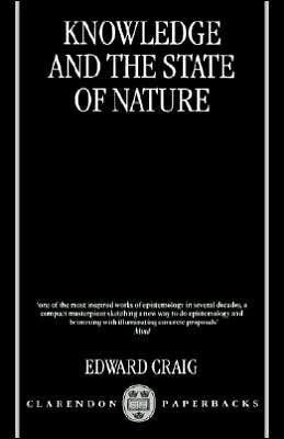 Knowledge and the State of Nature: An Essay in Conceptual Synthesis