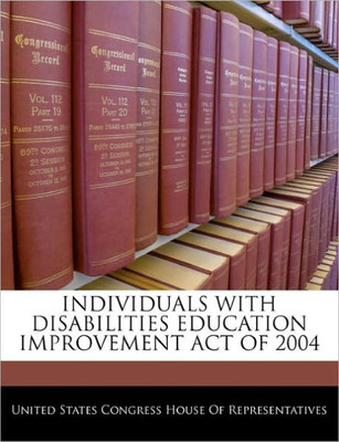 Individuals with Disabilities Education Improvement Act of 2004