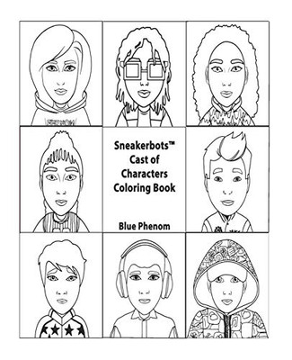 SneakerbotsÖ Cast of Characters Coloring Book