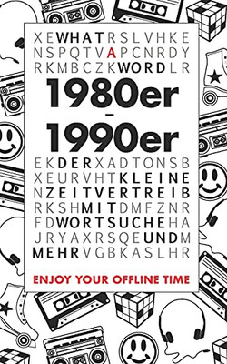 What A Word û 1980er - 1990er: Der kleine Zeitvertreib mit Wortsuche und mehr (German Edition)