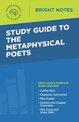 Study Guide to The Metaphysical Poets (Bright Notes)