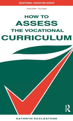 How to Assess the Vocational Curriculum