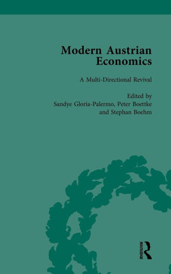 Modern Austrian Economics Vol 1