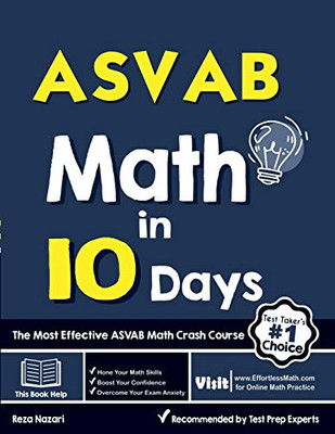 ASVAB Math in 10 Days: The Most Effective ASVAB Math Crash Course