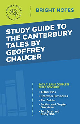 Study Guide to The Canterbury Tales by Geoffrey Chaucer (Bright Notes)
