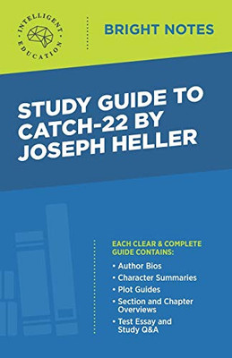 Study Guide to Catch-22 by Joseph Heller (Bright Notes)