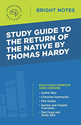 Study Guide to The Return of the Native by Thomas Hardy (Bright Notes)