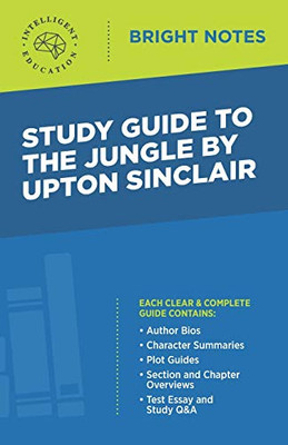 Study Guide to The Jungle by Upton Sinclair (Bright Notes)
