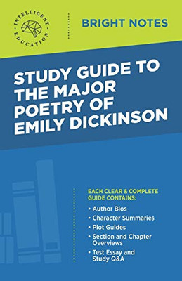 Study Guide to The Major Poetry of Emily Dickinson (Bright Notes)