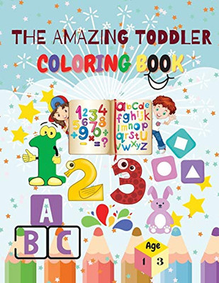 The Amazing Toddler Coloring Book (Middle English Edition)