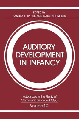 Auditory Development in Infancy