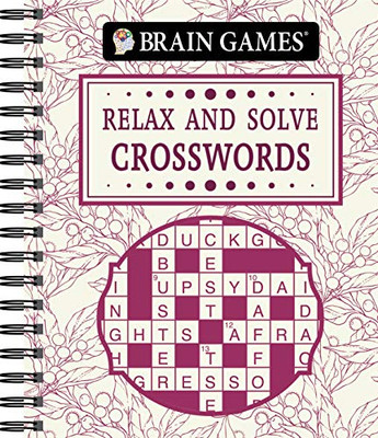 Brain Games - Relax and Solve: Crosswords (Toile)