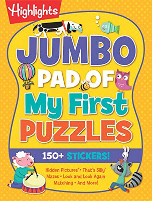 Jumbo Pad of My First Puzzles (Highlights Jumbo Books & Pads)