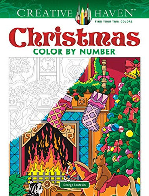 Creative Haven Christmas Color by Number (Creative Haven Coloring Books)