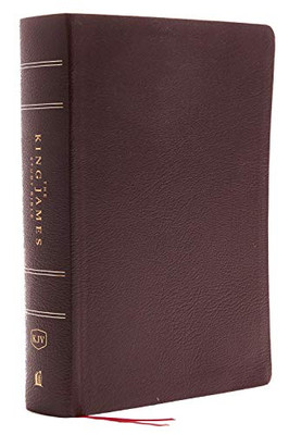 KJV, The King James Study Bible, Bonded Leather, Burgundy, Red Letter, Full-Color Edition: Holy Bible, King James Version