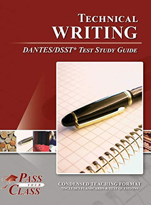 Technical Writing DANTES/DSST Test Study Guide - 9781614337607