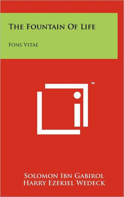 The Fountain Of Life: Fons Vitae
