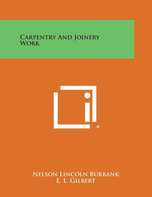 Carpentry and Joinery Work
