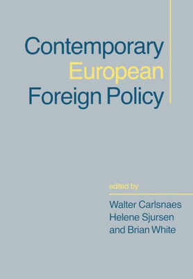 Contemporary European Foreign Policy