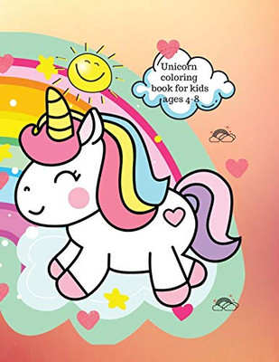 Unicorn coloring book - 9781716412455