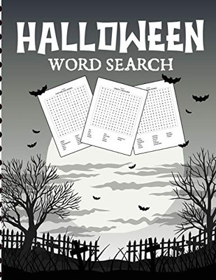 Halloween Word Search: Puzzle Activity Book - For Kids Ages 5-8 - Juvenile Gifts - With Key Solution Pages - 9781649303509