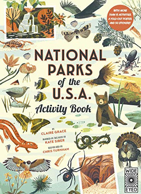 National Parks of the USA: Activity Book: With More Than 15 Activities, A Fold-out Poster and 50 Stickers!