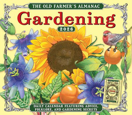 2026 Old Farmer's Almanac -- Gardening Boxed/Daily Calendar