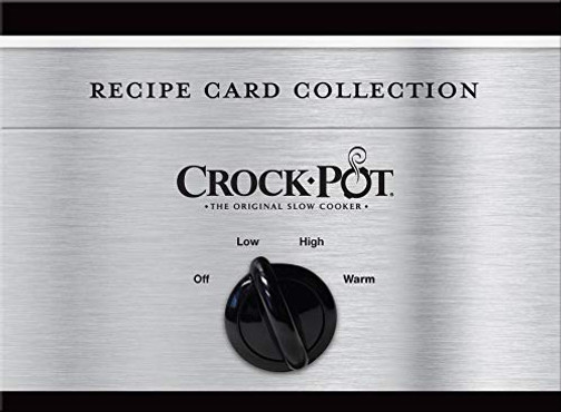 Crock-Pot Recipe Card Tin