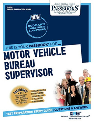 Motor Vehicle Bureau Supervisor