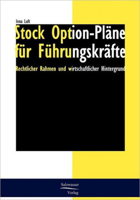 Stock Option-PlÃ¤ne fÃ¼r FÃ¼hrungskrÃ¤fte